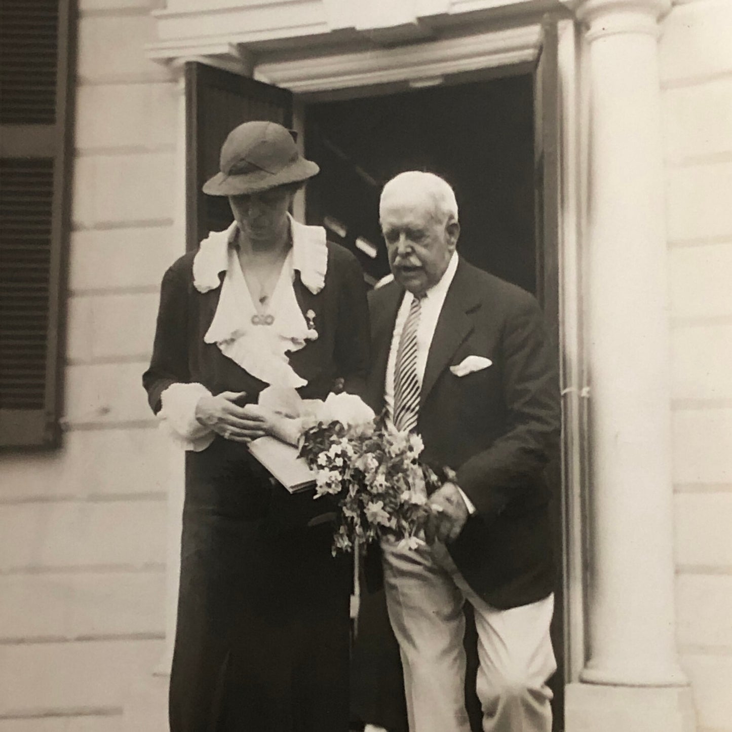 Press Photo Photograph Eleanor Roosevelt First Lady 1933 George Washington House