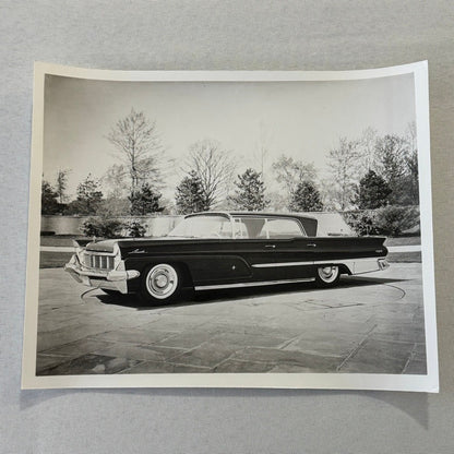 1958 Lincoln Continental Mark III Convertible Car Vintage Image Modern Print