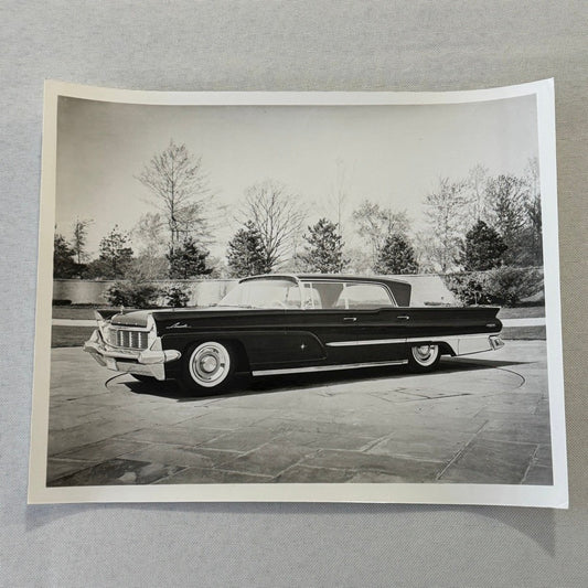 1958 Lincoln Continental Mark III Convertible Car Vintage Image Modern Print