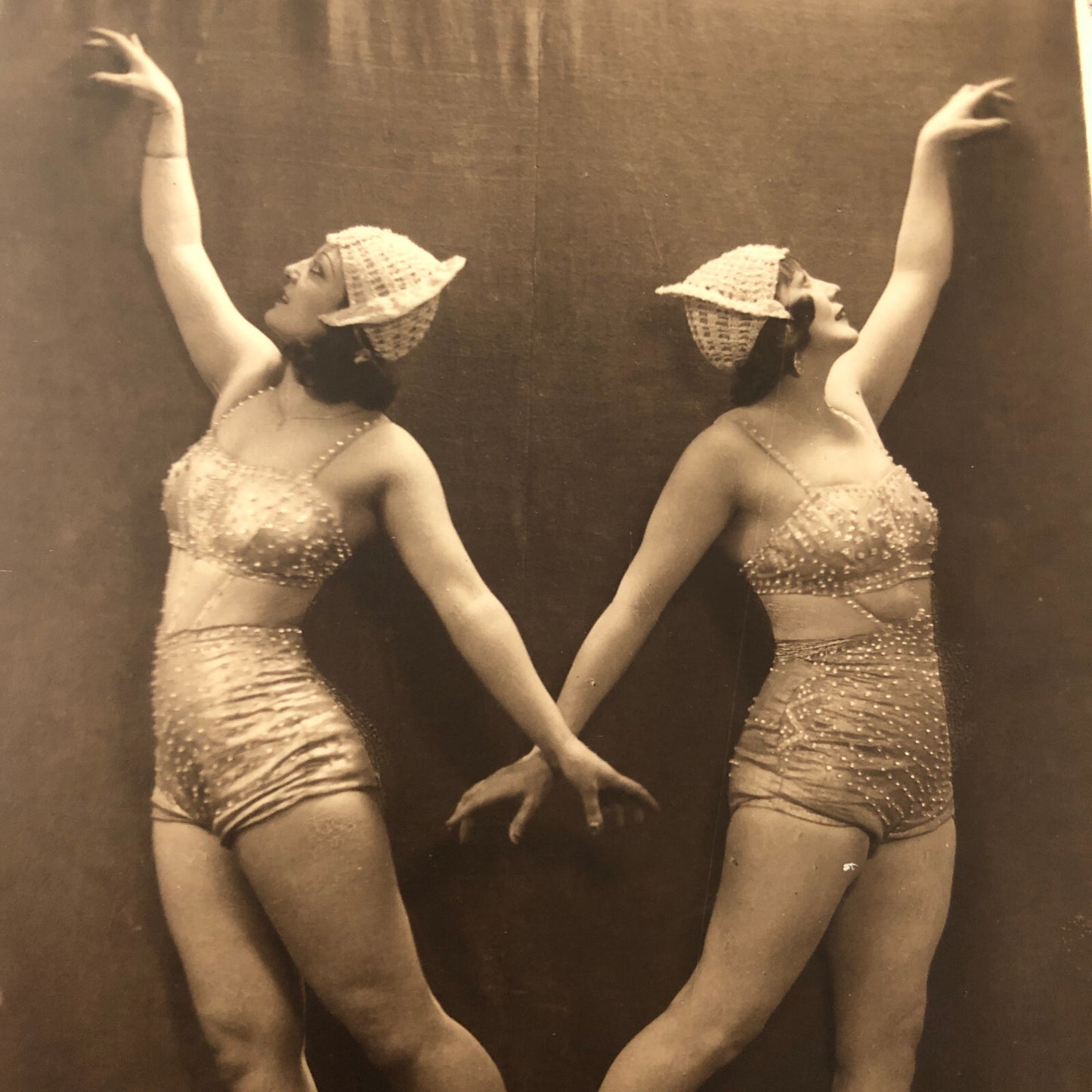 Circus Performer Dancer Photo Photograph Print Belgium Vintage