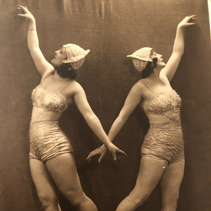 Circus Performer Dancer Photo Photograph Print Belgium Vintage