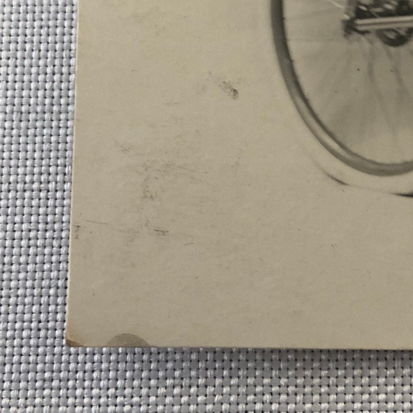 Circus Real Photo Postcard RPPC Acrobats Balancing Bicycle Act Man Woman Clown