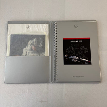 1997 Mercedes Marlboro F1 Formula One Racing Press KIt Mika Hakkinen Coulthard