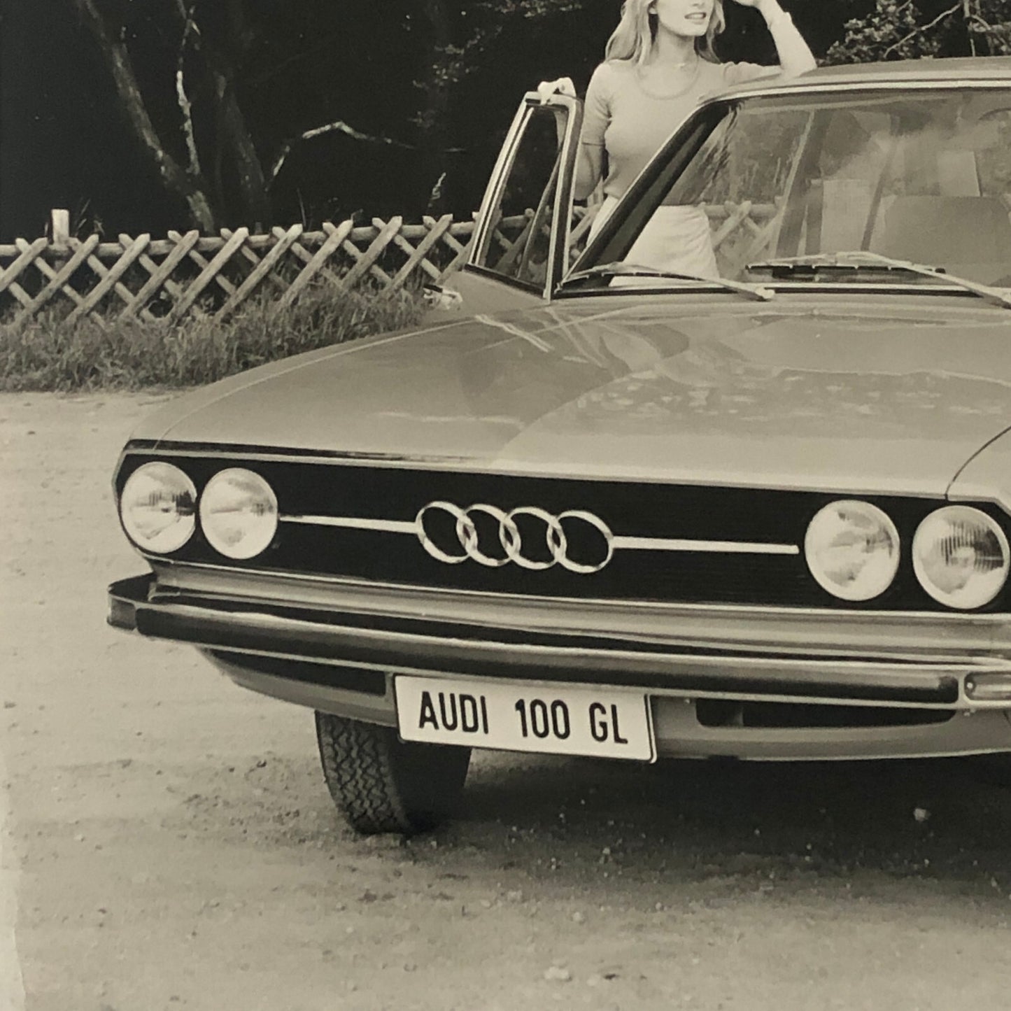 Audi 100 GL Factory Press Photo Photograph Audi 100GL