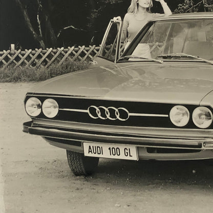 Audi 100 GL Factory Press Photo Photograph Audi 100GL