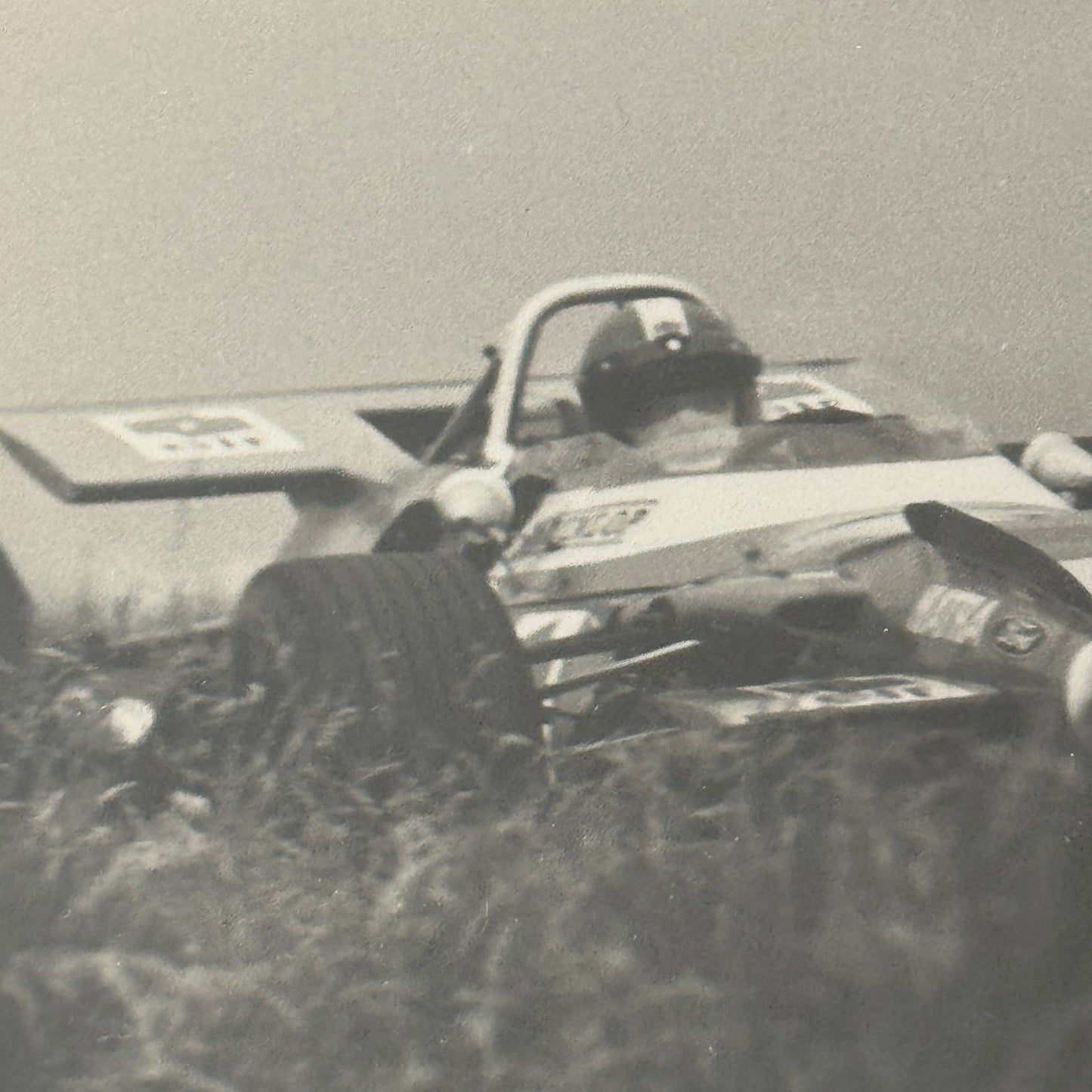 Vintage Racing Photo 1971 Dutch Grand Prix Race JP Beltoise Jean Pierre Beltoise