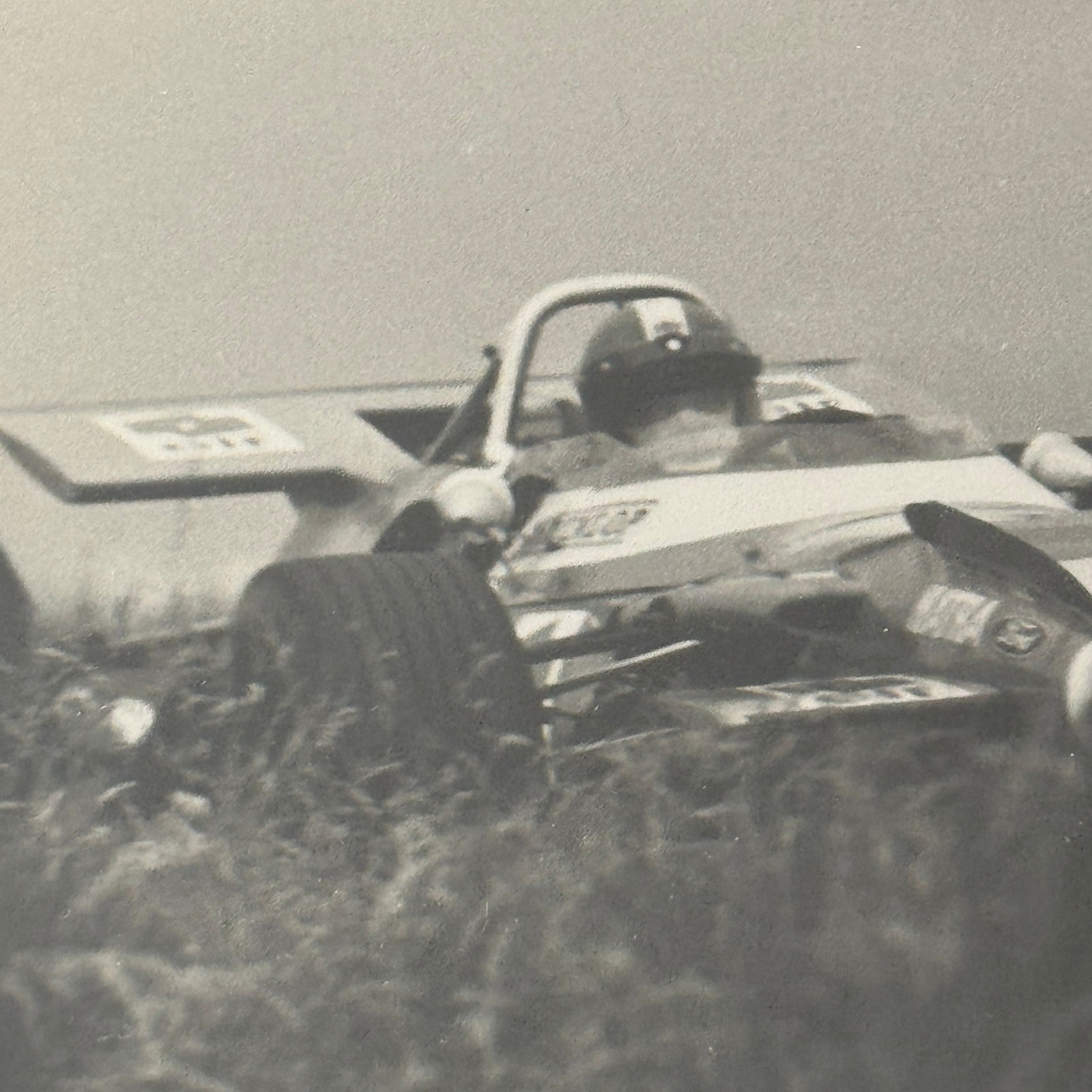Vintage Racing Photo 1971 Dutch Grand Prix Race JP Beltoise Jean Pierre Beltoise