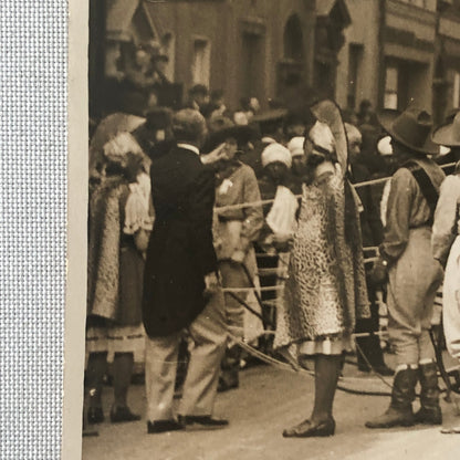 Vintage Press Photo Photograph Irish Sweepstakes Draw Parade Float 1934 London