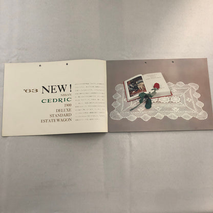 1963 Nissan Cedric Custom Sales Brochure Catalog Japanese JDM Vintage