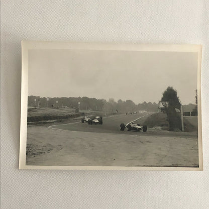 Vintage Grand Prix Racing Car Driver Photo Photograph Print 