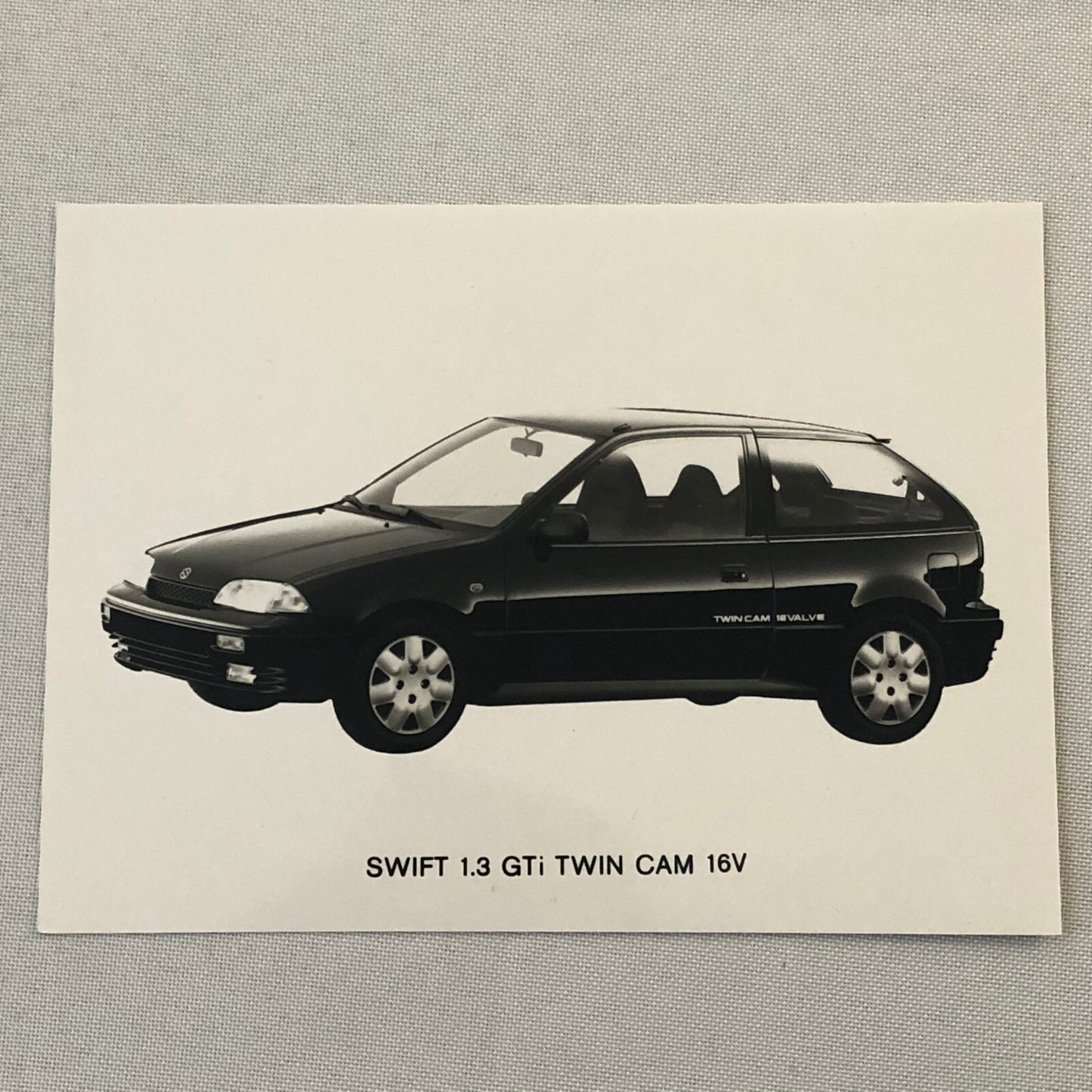 Suzuki Swift GTi Car Factory Press Photo Photograph 1.3 Twin Cam 16V