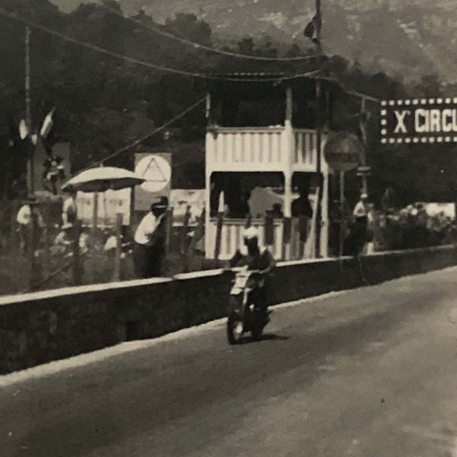 Vintage Motorcycle Bike Racing Photo Photograph 1926