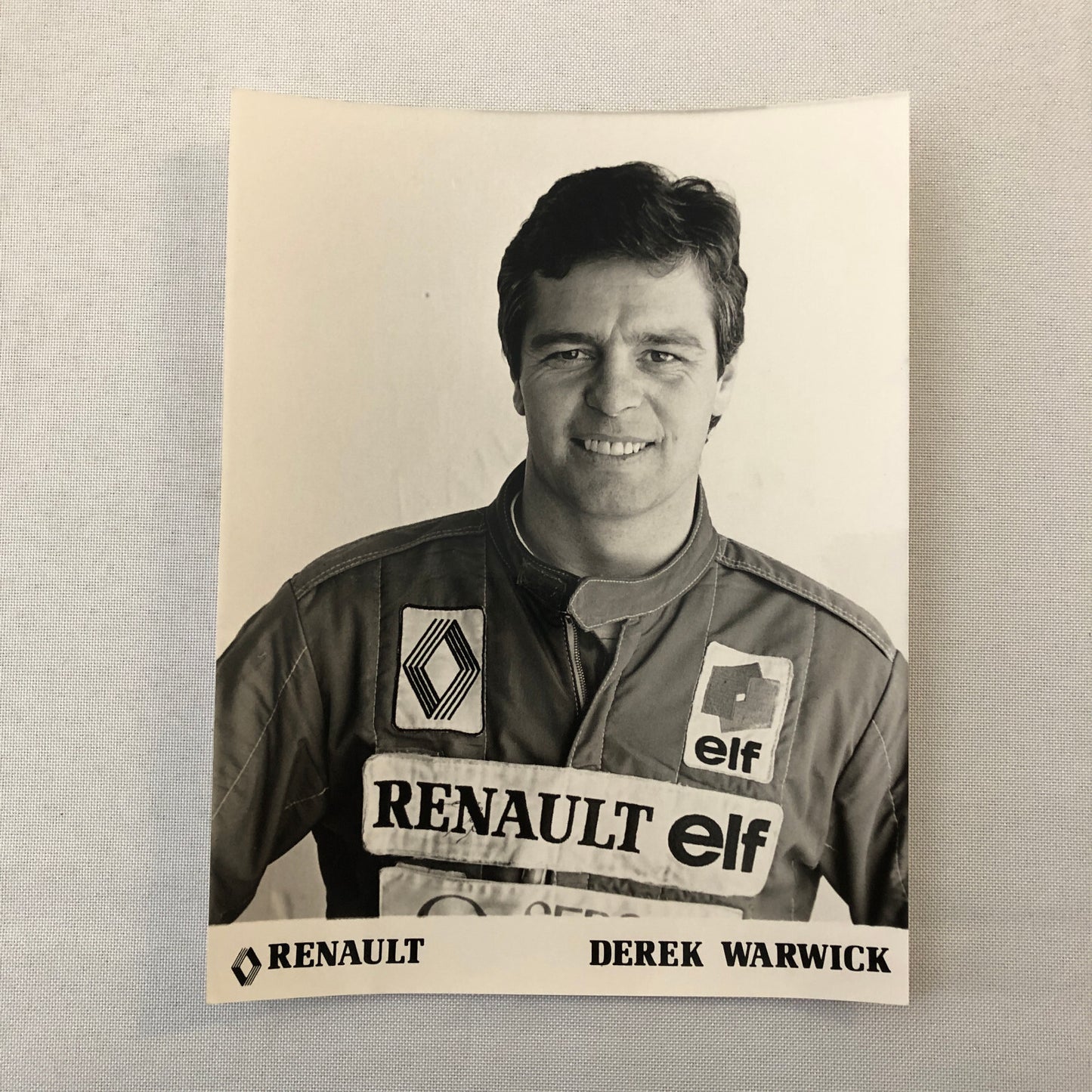 1985 Renault F1 Press Kit ELF Formula One Patrick Tambay Derek Warwick Team