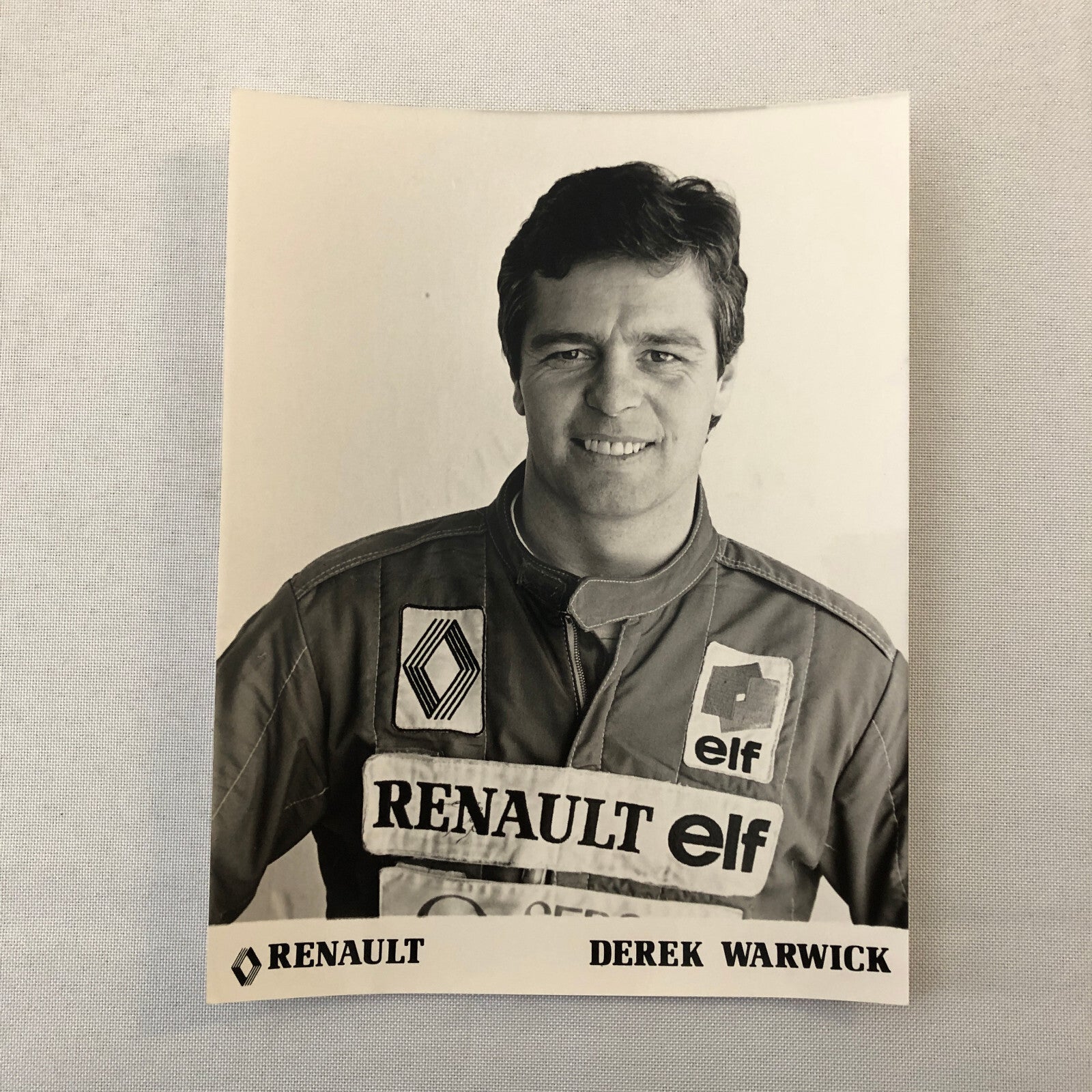 1985 Renault F1 Press Kit ELF Formula One Patrick Tambay Derek Warwick Team
