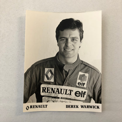 1985 Renault F1 Press Kit ELF Formula One Patrick Tambay Derek Warwick Team