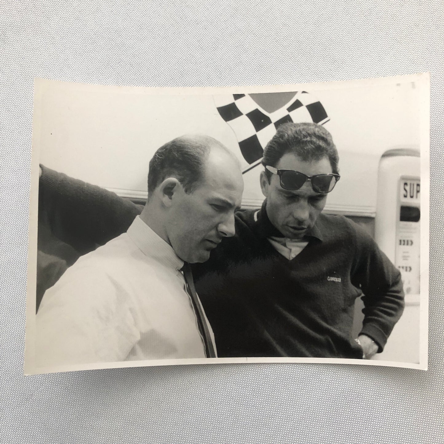 Vintage Solitude Grand Prix Racing Photo Photograph Stirling Moss Driver