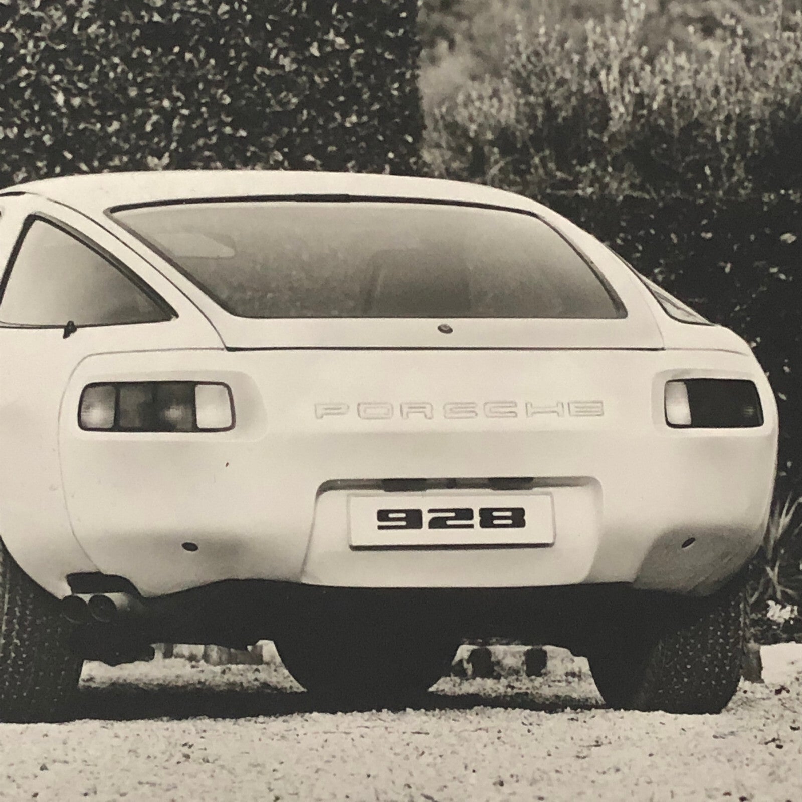 Vintage Porsche 928 Photo Photograph Print Lot of 2