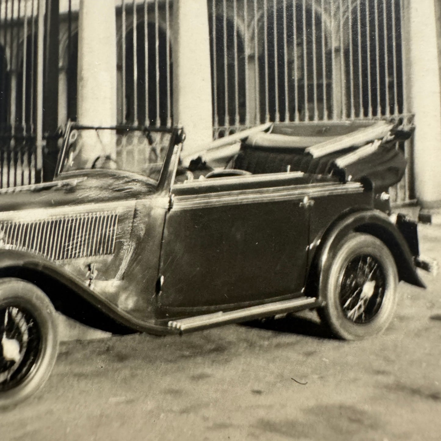 Vintage Photograph Photo Print Car Automobile European