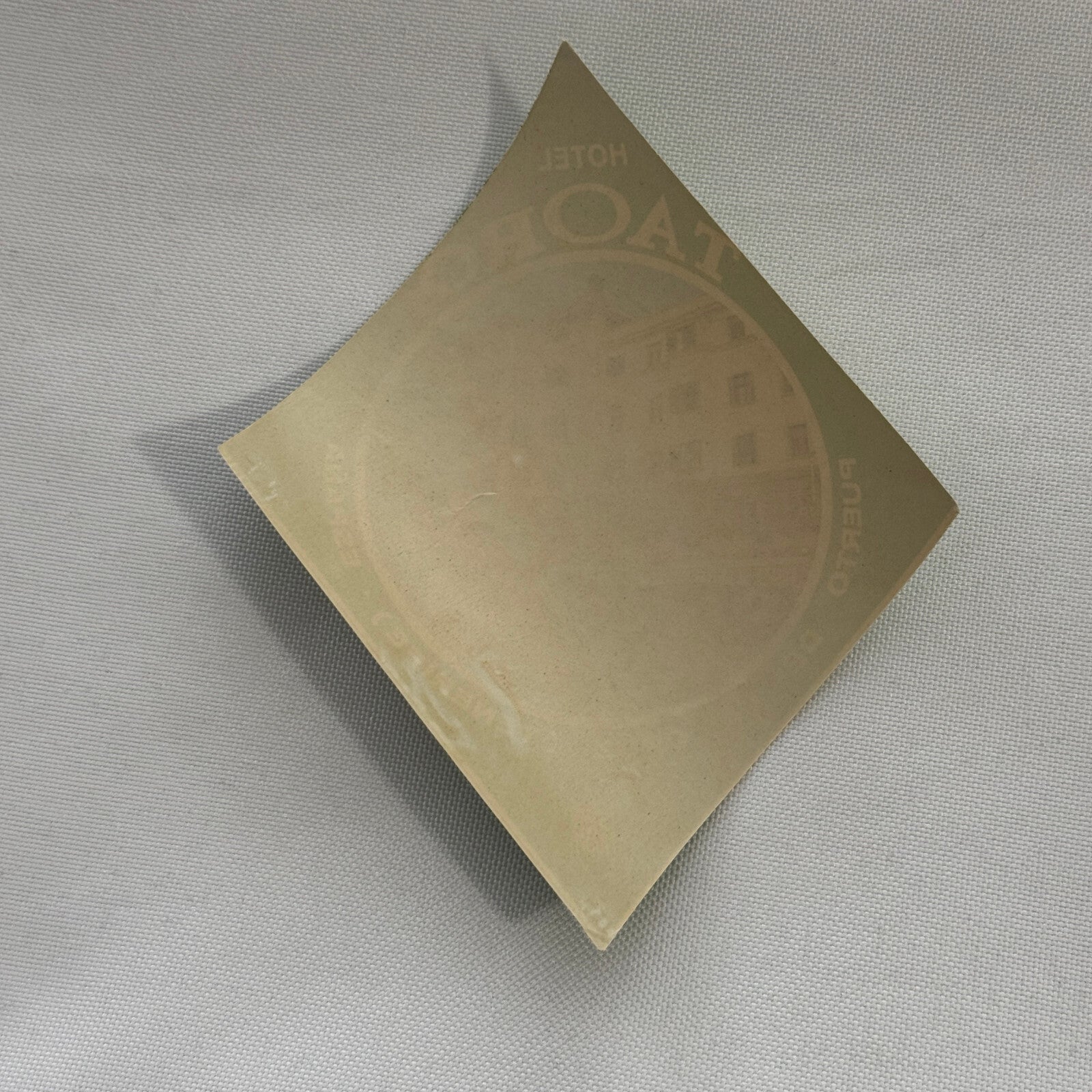 Vintage Travel Luggage Label Hotel Taoro Puerto de la Cruz Espana Spain Tenerife