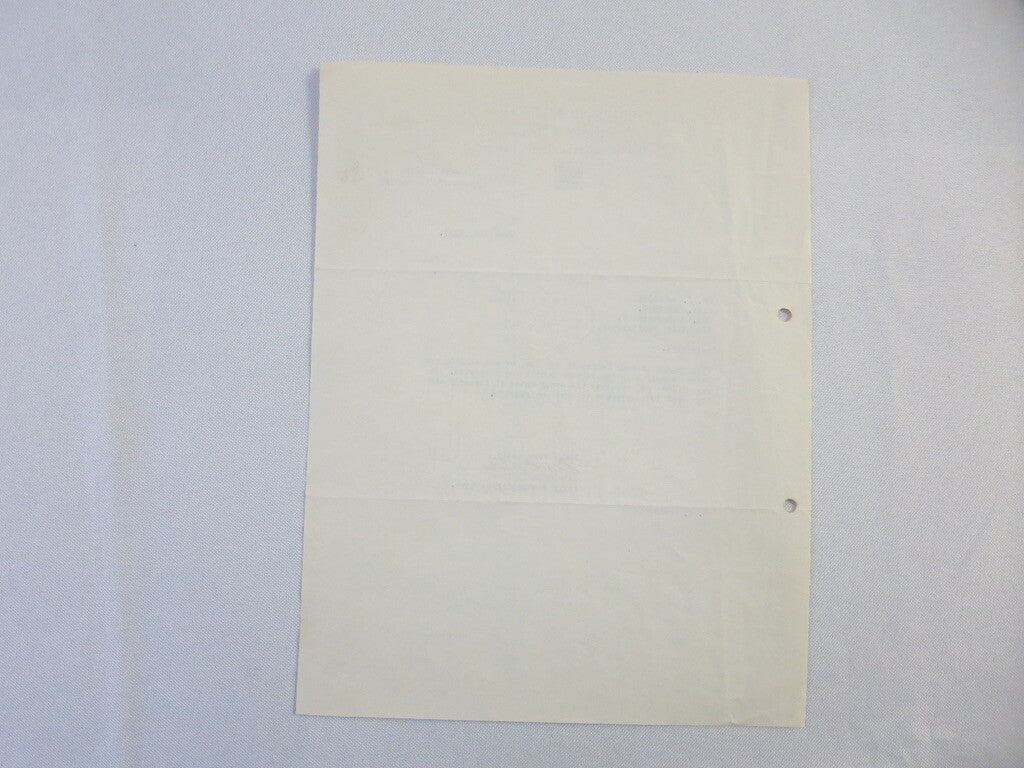 1953 General Motors of Canada Letter Letterhead GM - Chevrolet Oldsmobile +