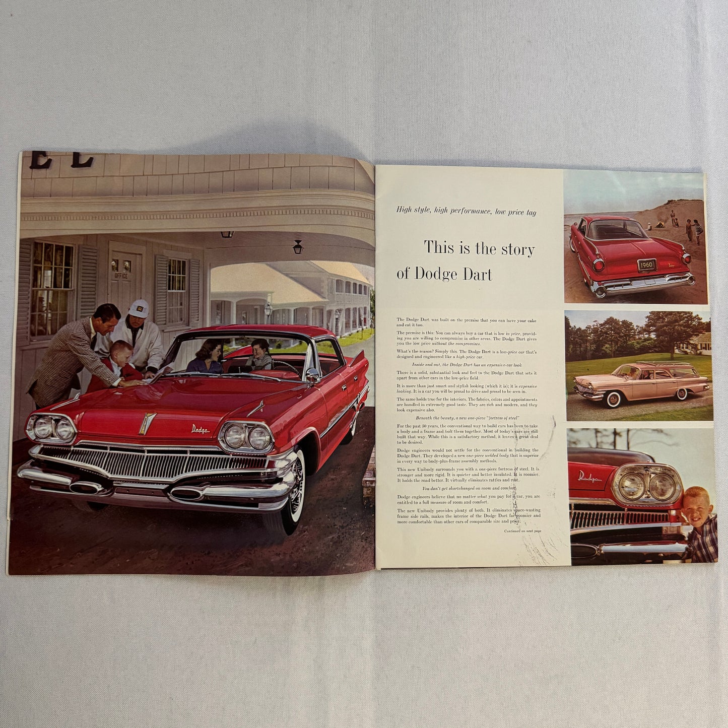 1960 Dodge Dart Car Sales Brochure Catalog Vintage Phoenix Pioneer Seneca