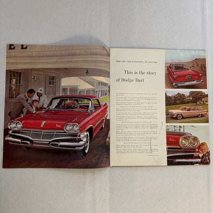 1960 Dodge Dart Car Sales Brochure Catalog Vintage Phoenix Pioneer Seneca