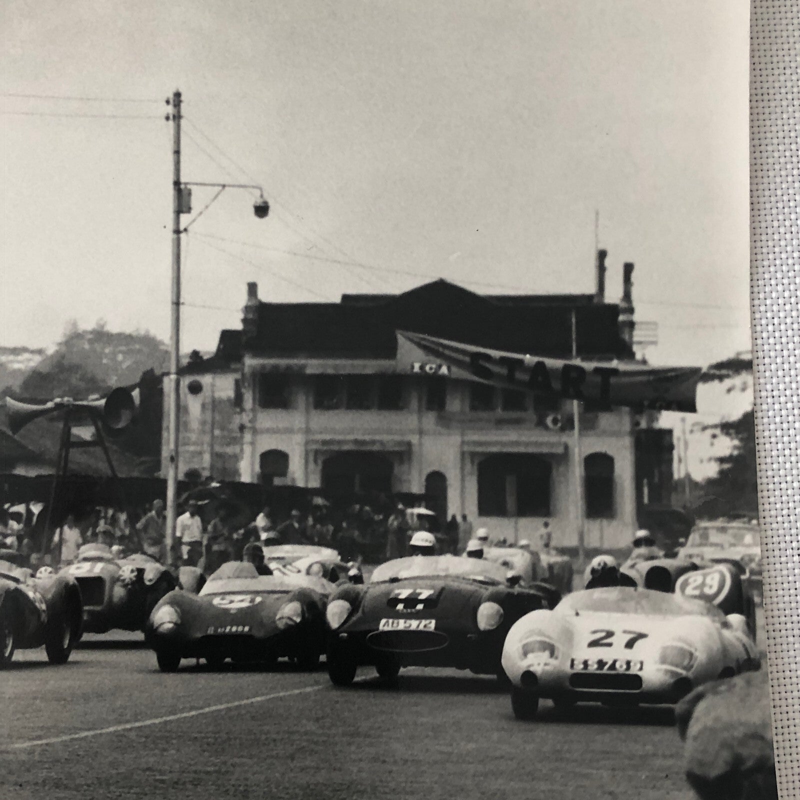 Vintage Car Racing Photo Photograph Print - IJW Goring Photo