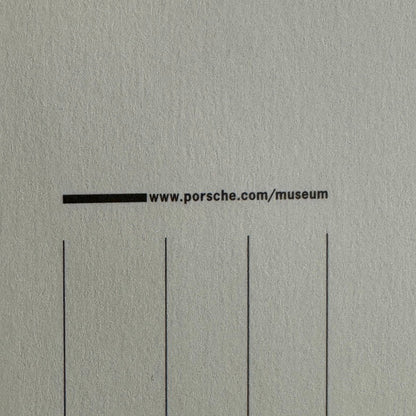 Porsche 928 Car Museum Postcard Vintage Image Modern Post Card