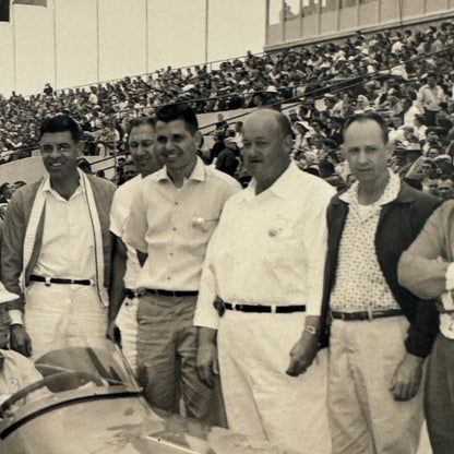 Vintage Indy Racing Photo Tony Bettenhausen 1959 Car Motorsport Modern Print