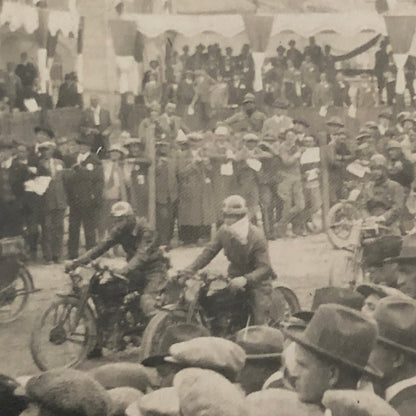 Tazio Nuvolari Motorcycle Racing Photo Photographs 1927 Circuito di Stradella
