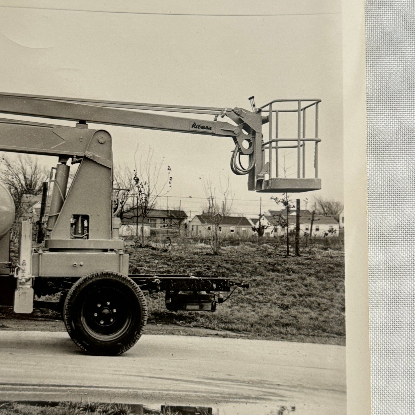 Vintage Chevrolet United Airlines De Icing Bucket Truck Photo Pitman Company