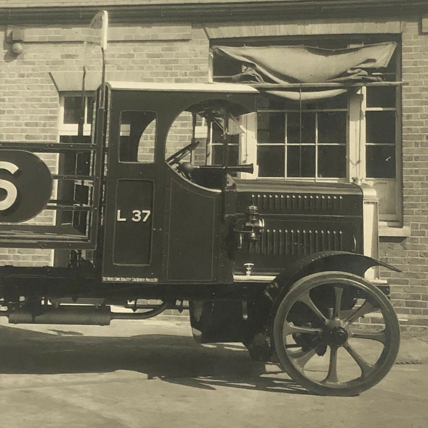 Early Antique Truck Photo Photopgraph Image Watneys