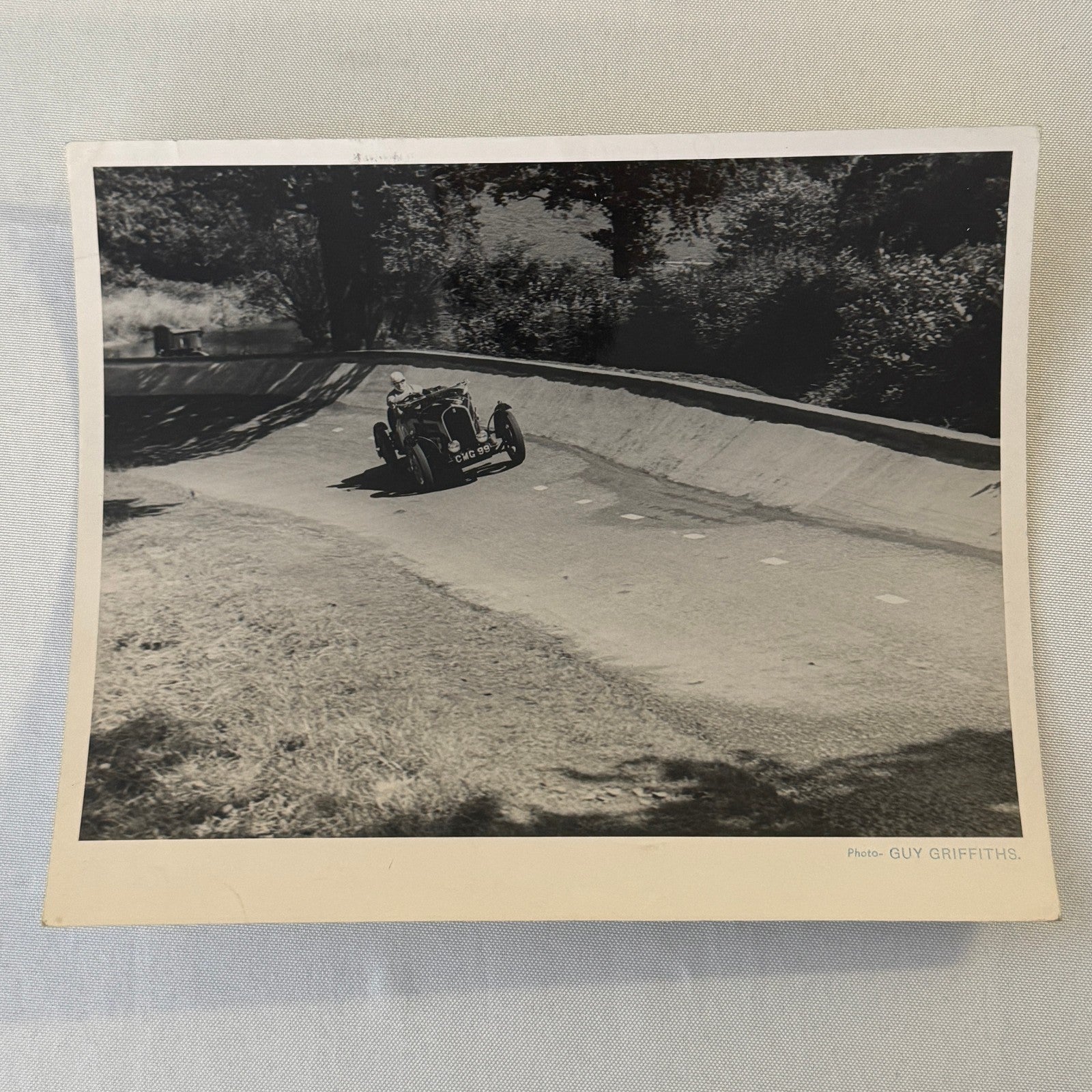 Vintage Racing Photo Fiat Balilla at Hillclimb Race Guy Griffiths Photo