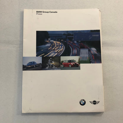 2004 BMW Press Kit Sales Brochure Catalog w/ Photo Cd X5 X3 3 5 6 Series 