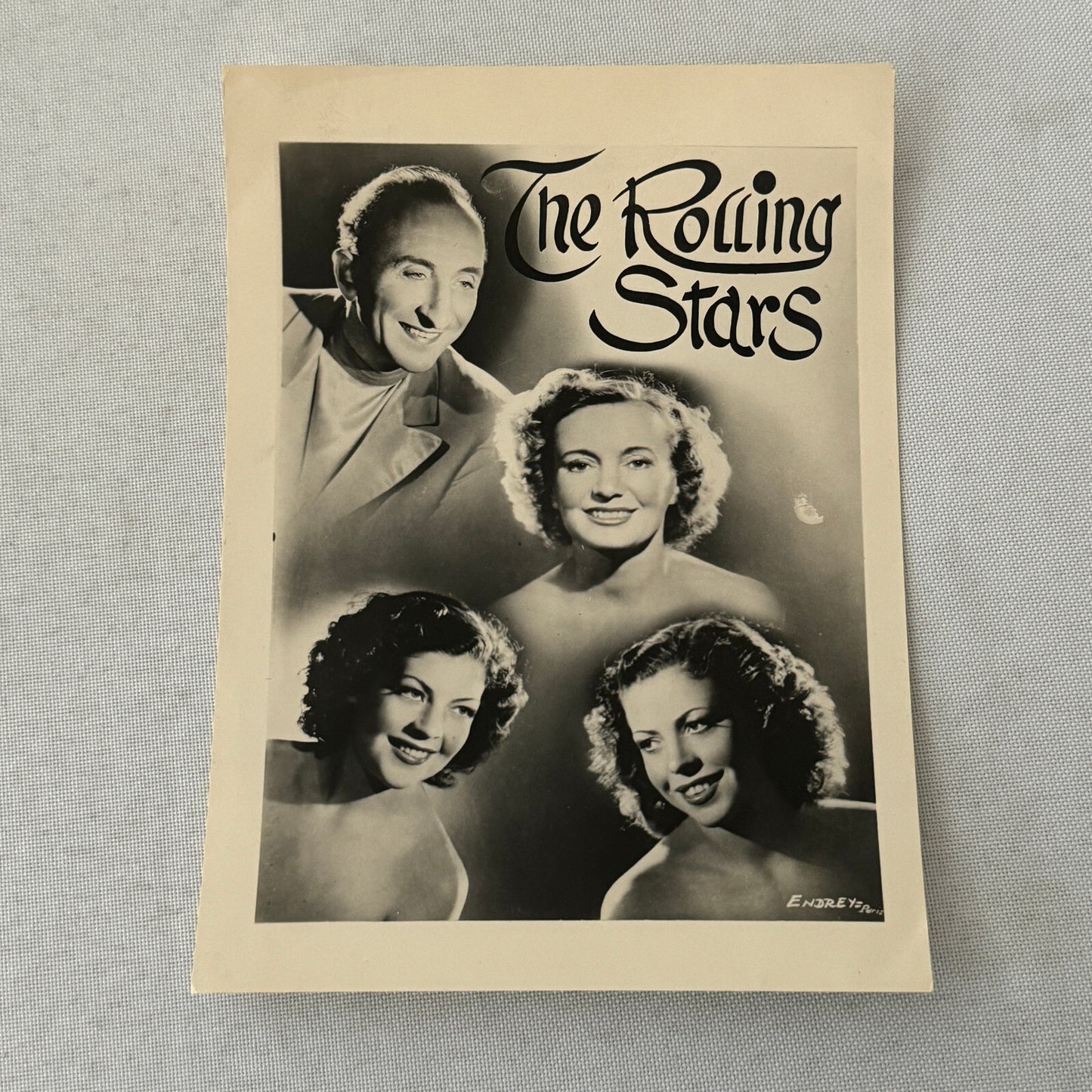 Vintage Rollerskating Roller Skate Circus Performer Photo Photograph