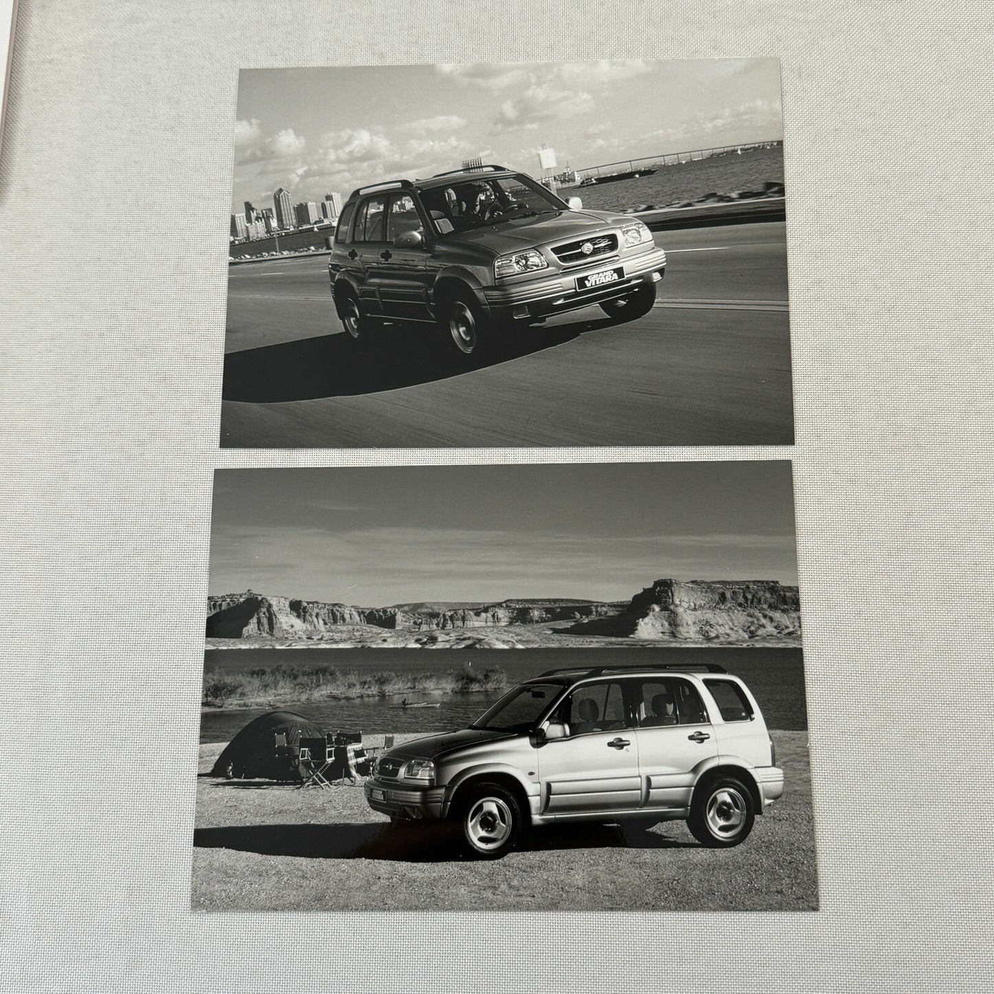 1995 Suzuki Vitara Press Kit German Text European Market Brochure Photos
