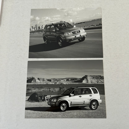 1995 Suzuki Vitara Press Kit German Text European Market Brochure Photos