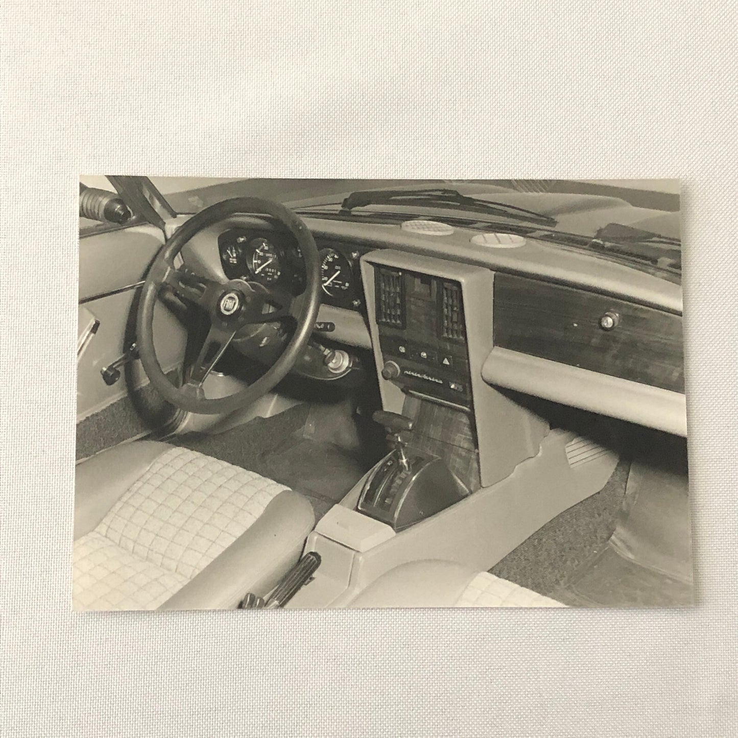 Fiat 2000 Spider Pininfarina Photo Photograph Lot of 2