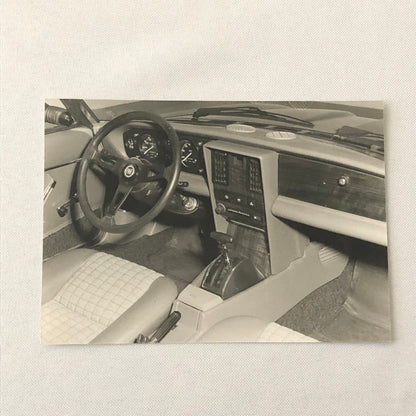 Fiat 2000 Spider Pininfarina Photo Photograph Lot of 2