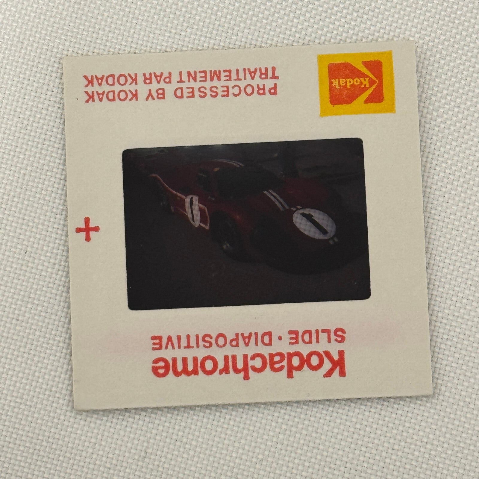 35MM Vintage Photo Slide Ford GT40 Racing Car Ford GT 40 Race 1977