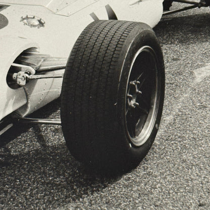 1965 Vintage Racing Photo John Surtees Lola Honda Race Car Photograph