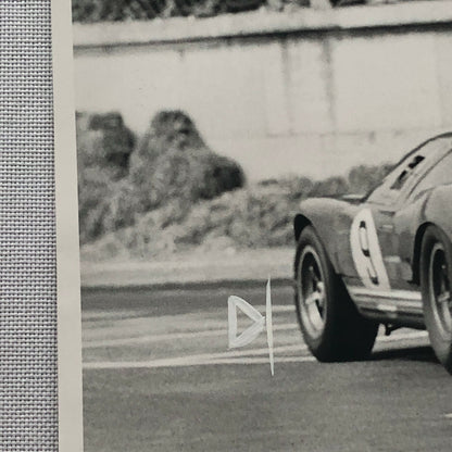 Vintage 1967 Ford GT40 and McLaren ? Racing Photo Photograph Norisring Hawkins 
