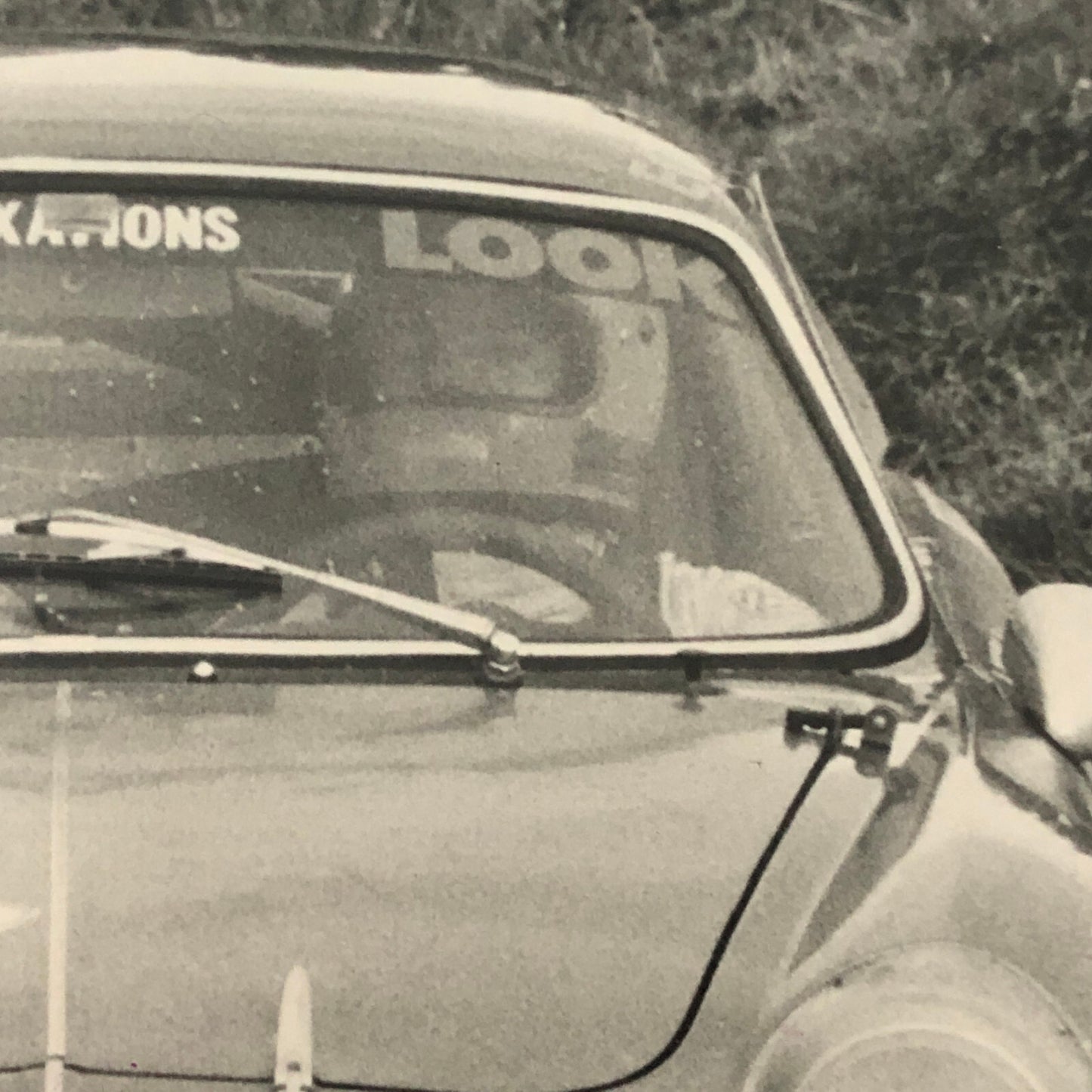 Vintage Renault Alpine Racing Car Photo Photograph Print 