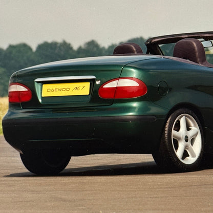 Daewoo Concept Car Photo Daewoo No 1 Roadster Convertible Photograph Lot 2x
