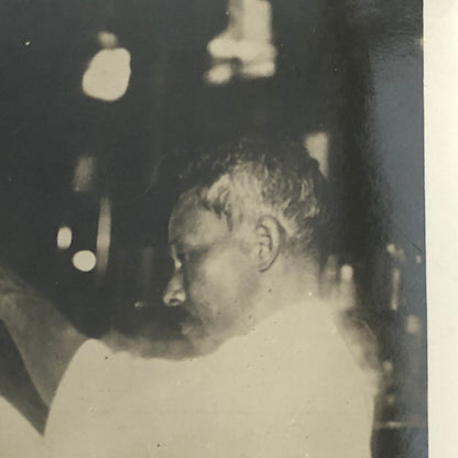 Press Photo Photograph Japanese Premier Wakatsuki Reijirō Haircut Barber