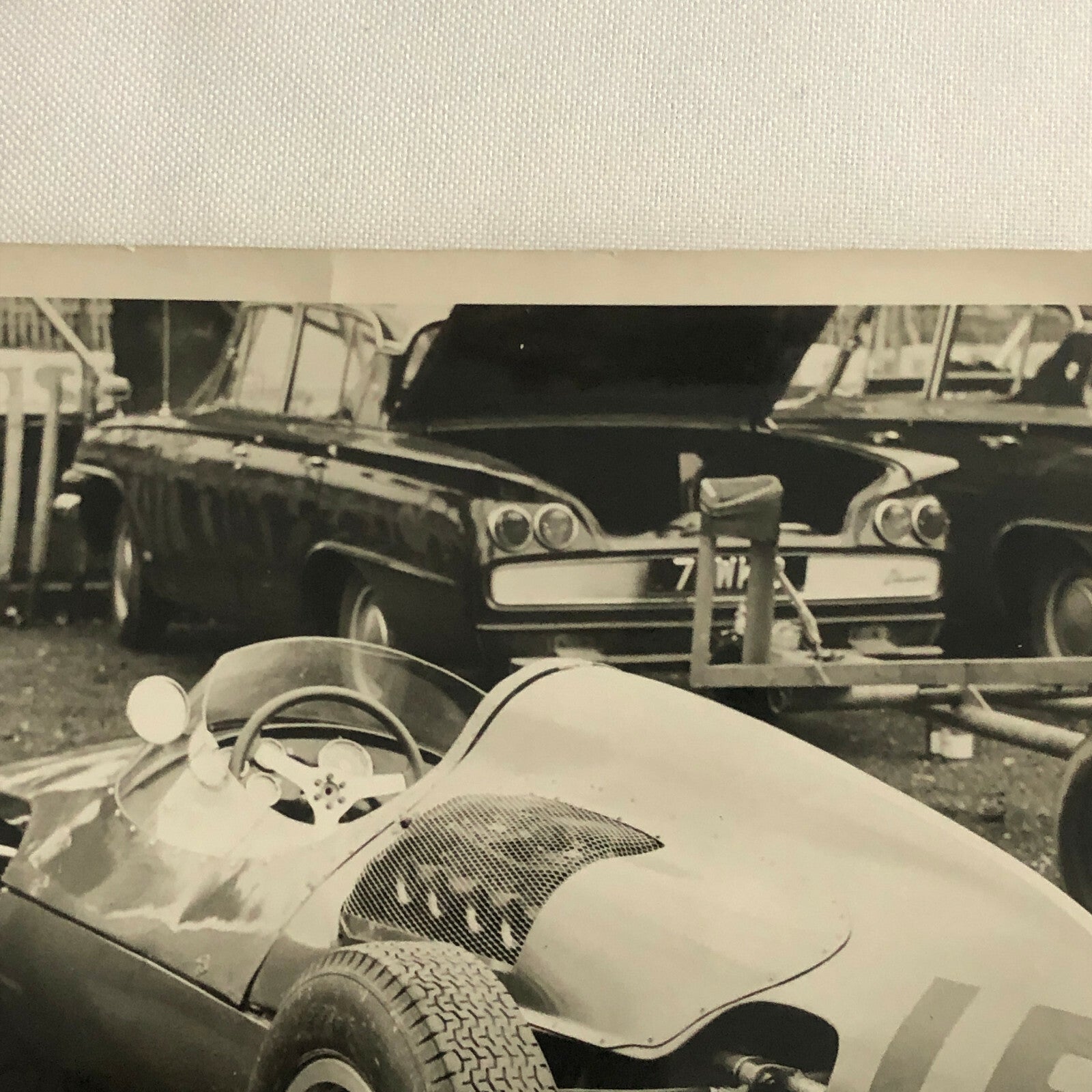 Vintage Racing Car Photo Photograph Print Motorsport Race