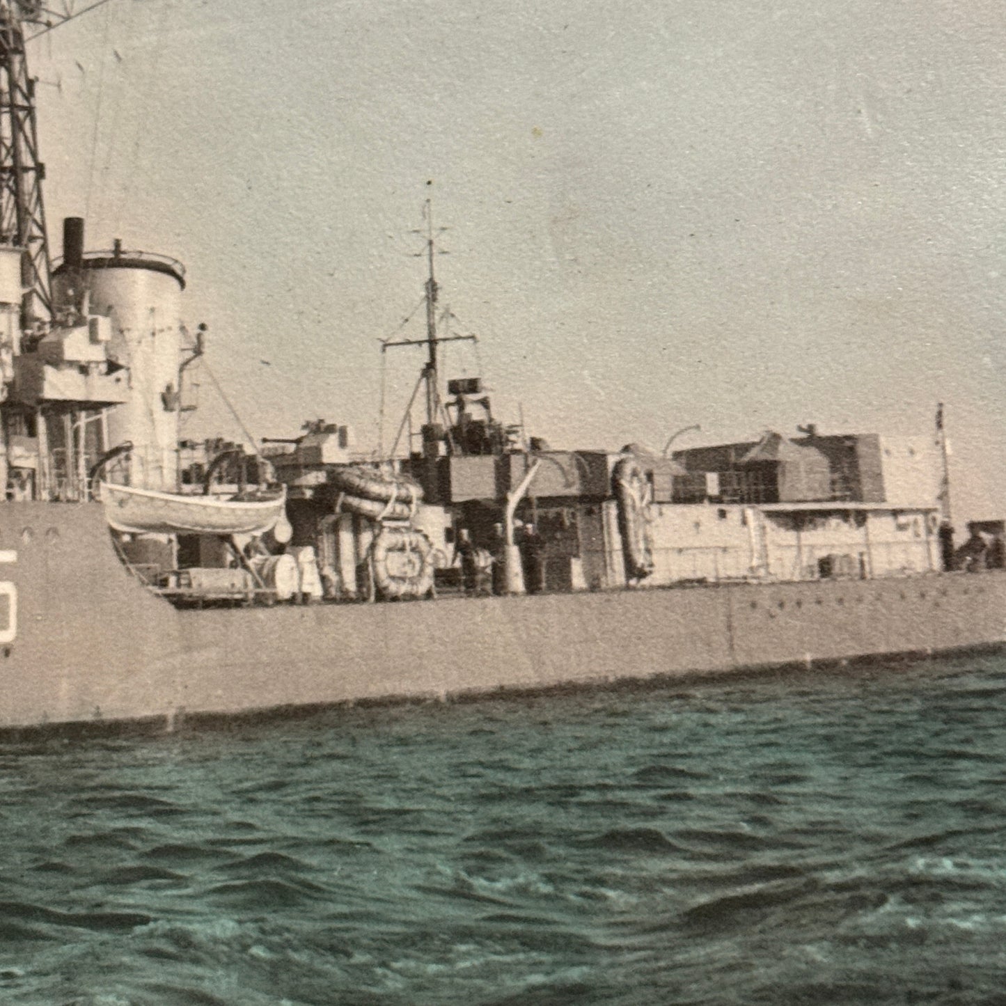 Royal Canadian Navy HMCS Sioux Military Ship Boat Photo Photograph Print