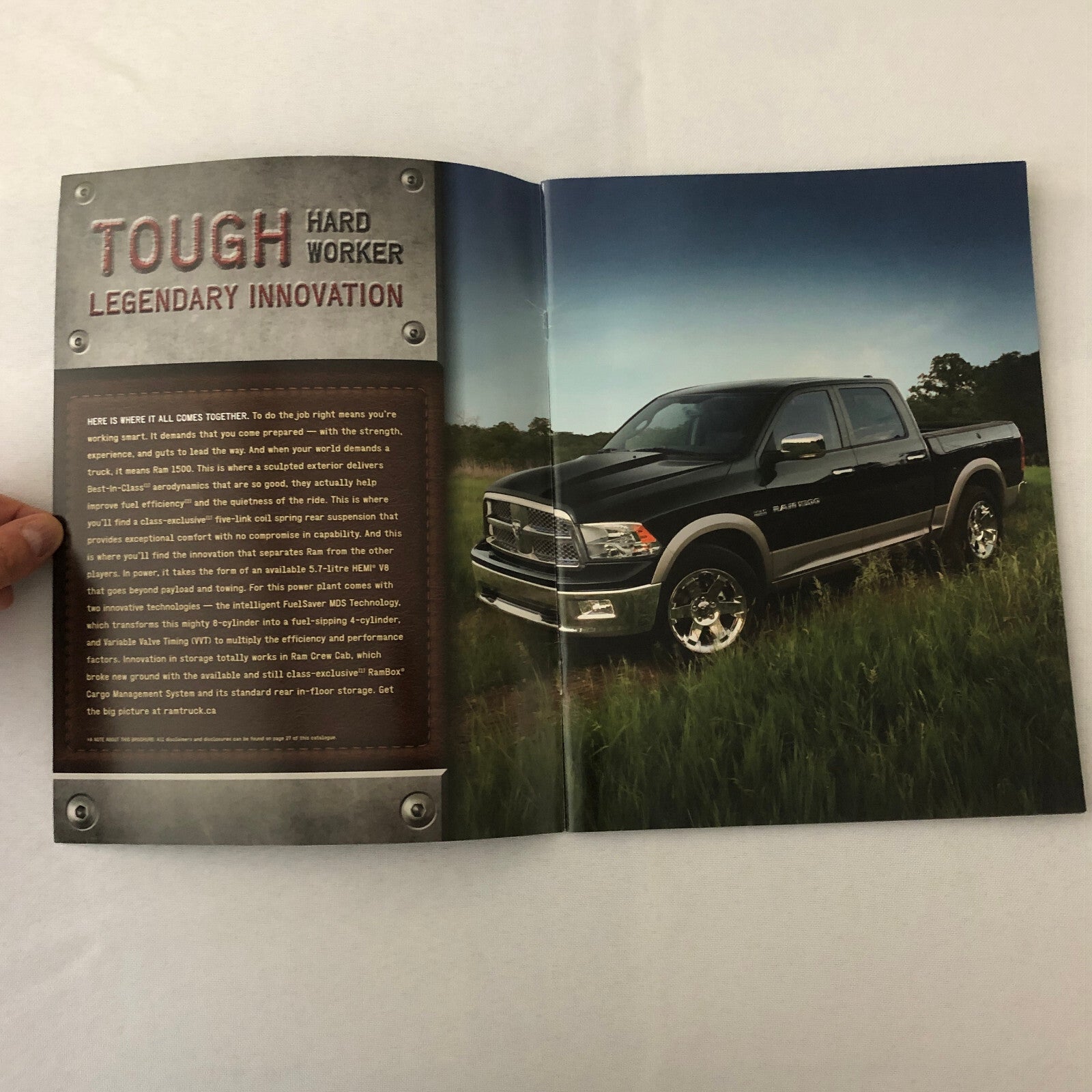 2011 Dodge Ram Pickup Truck Sales Brochure Catalog ST SLT Outdoorsman Big Horn +