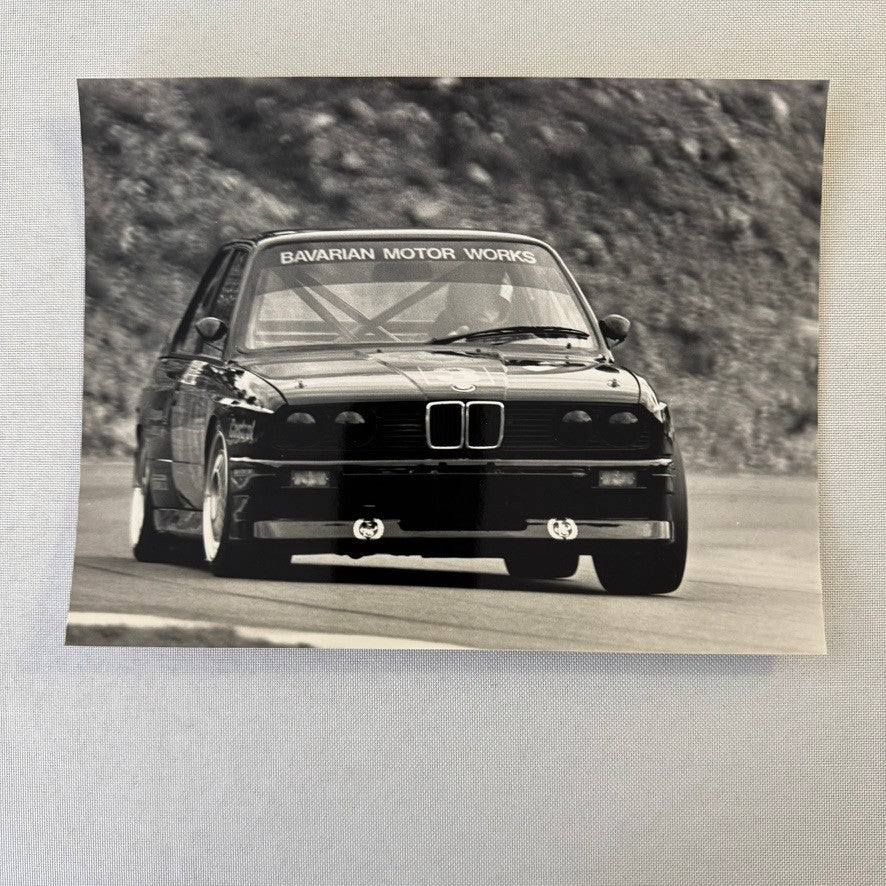 1987 BMW Motorsport John Player Special Racing Team Press Kit Brochure Photos