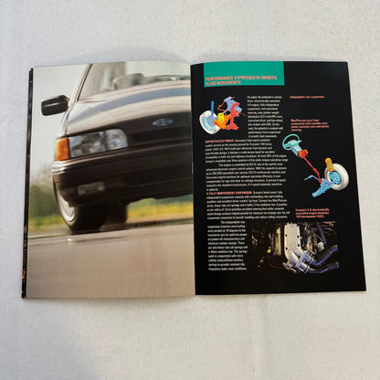Merkur Scorpio Car Sales Brochure Catalog Advertising
